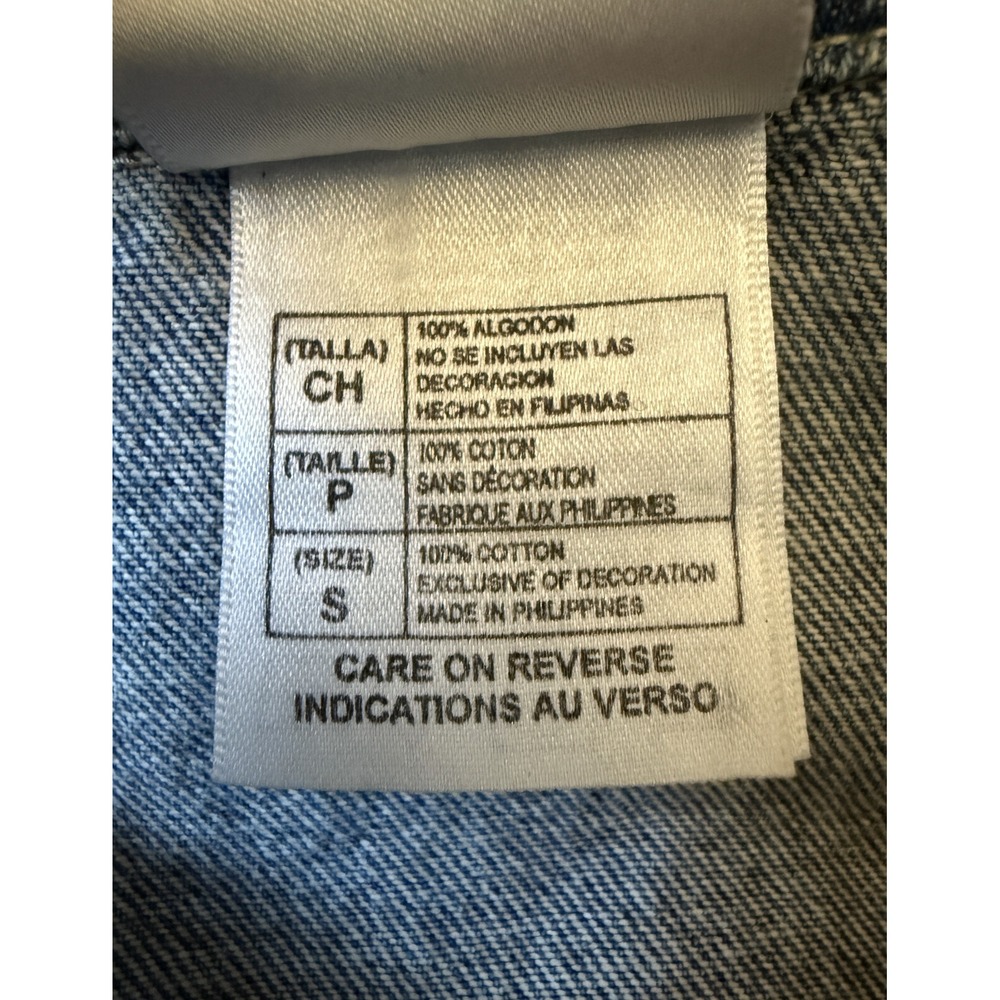 THE DISNEY STORE - Men's‎ Mickey Goofy Donald Denim Jacket - Small (Fits Bigger) - Picture 8 of 8
